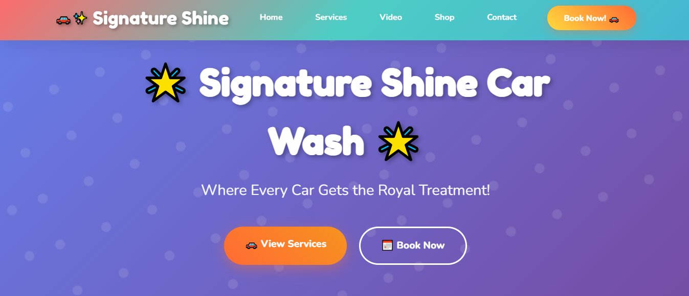 Signature Shine Car Wash